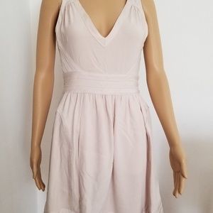 Maje Paris Skater flare dress dusty pink S/0/2